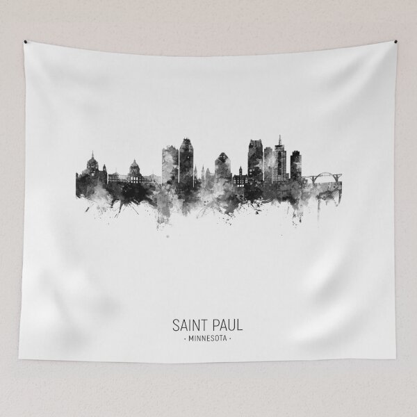 Item preview, Saint Paul Minnesota Skyline designed and sold by ArtPrints.