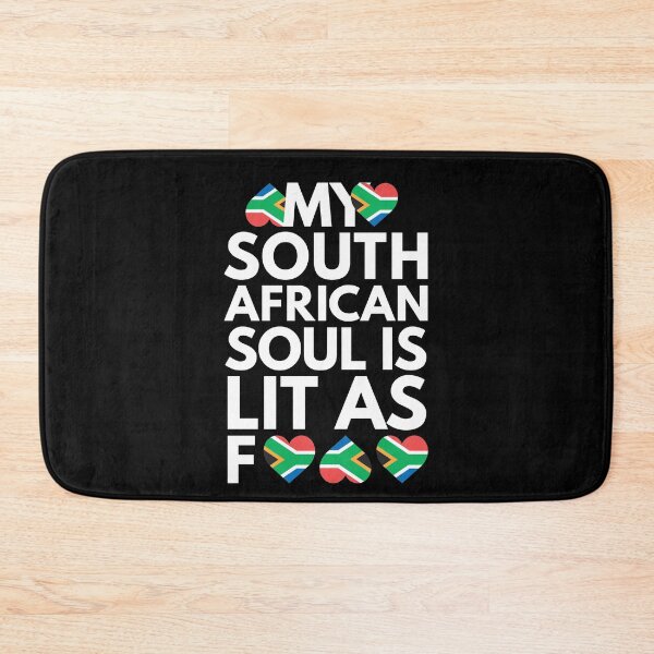 Item preview, My South African Soul is Lit AF designed and sold by HelloFromAja.