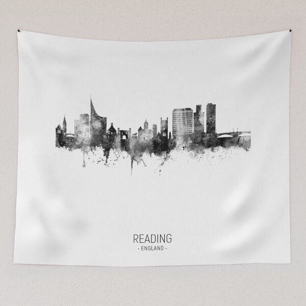 Artikelvorschau, Reading England Skyline entworfen und verkauft von ArtPrints.