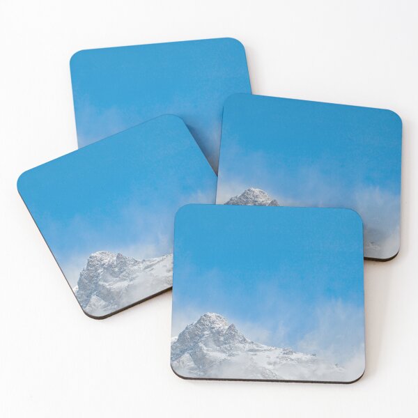 Item preview, Snow winds on mountain top designed and sold by NerdySherds.
