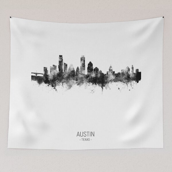Item preview, Austin Texas Skyline designed and sold by ArtPrints.