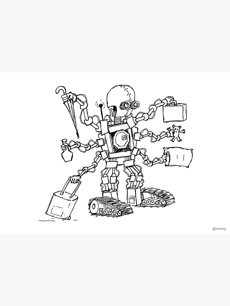 Thumbnail 3 of 3, Poster, Cephbot designed and sold by tserong.