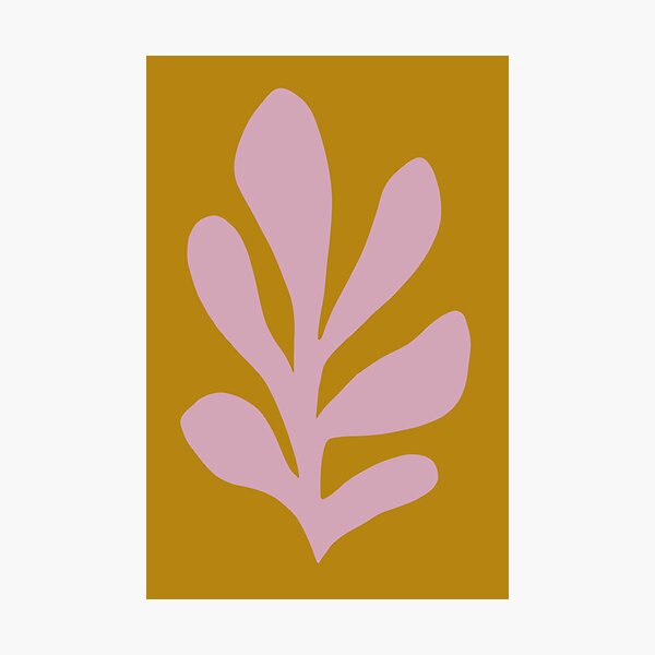 Item preview, Matisse abstract leaf designed and sold by Miss-Belle.