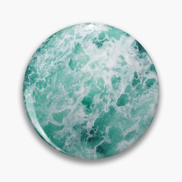 Item preview, Ocean Sea Waves Blue Green Turquoise   designed and sold by JustLivinLife.