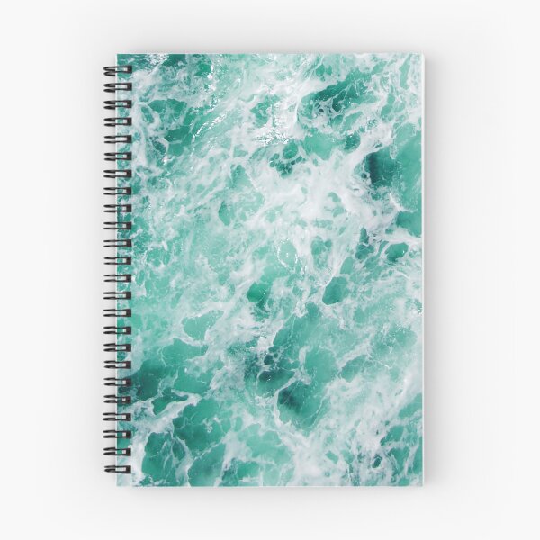 Item preview, Ocean Sea Waves Blue Green Turquoise   designed and sold by JustLivinLife.