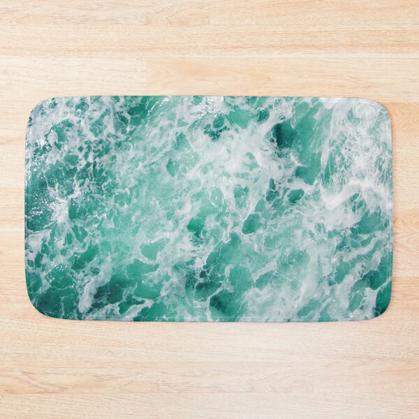 Item preview, Ocean Sea Waves Blue Green Turquoise   designed and sold by JustLivinLife.