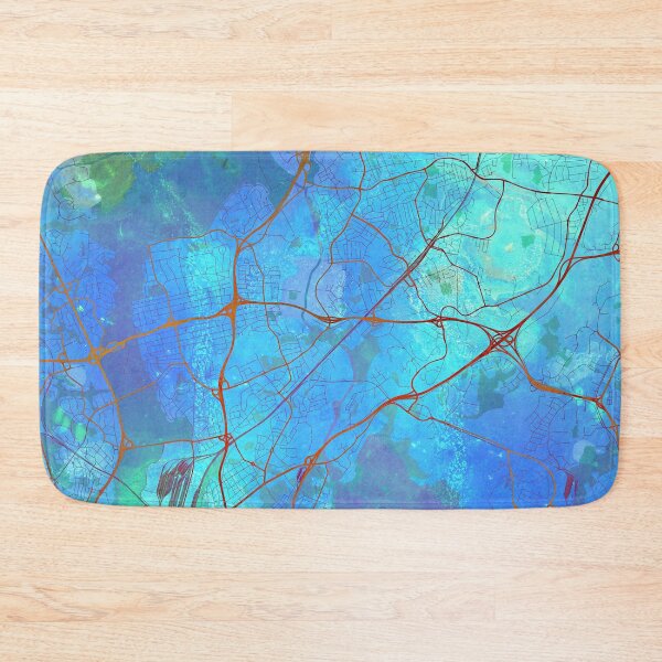 Item preview,  Helsinki Finland Street Map Blue Lagoon designed and sold by IvonDesign.