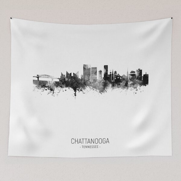 Item preview, Chattanooga Tennessee Skyline designed and sold by ArtPrints.