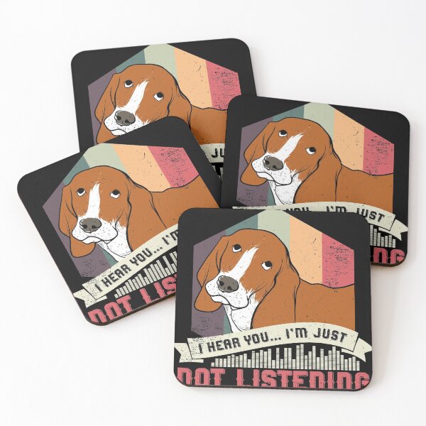Item preview, Basset Hound Big Ears But Not Listening Design Idea design product designed and sold by Lisbob.