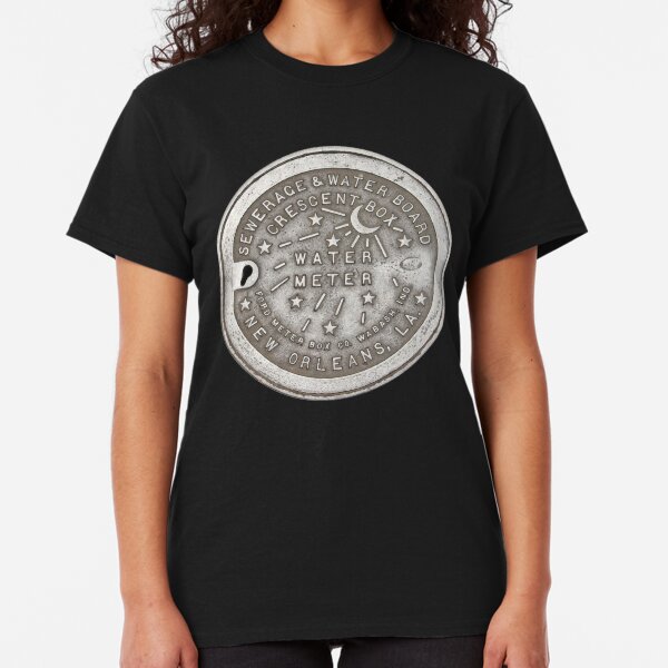 Crescent City Water Meter Cover Classic T-Shirt