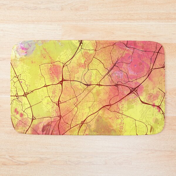Item preview, Helsinki Finland Street Map Yellow Planet designed and sold by IvonDesign.