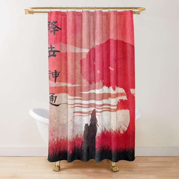 Iroh Story Shower Curtain
