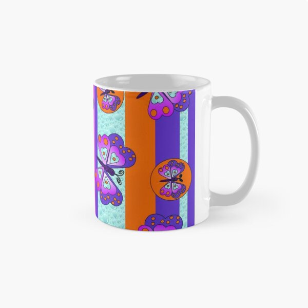 Item preview, Butterfly stripe print designed and sold by OakendOriginals.