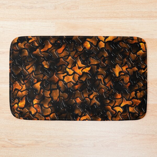 Item preview, Ancient Amber Wobbly Mosaic Tiles designed and sold by MarkUK97.