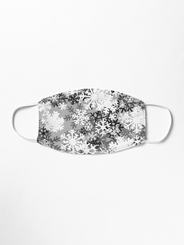 Alternate view of Snowflake Camo Mask