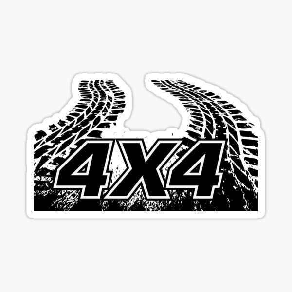 4x4 Logo Sticker