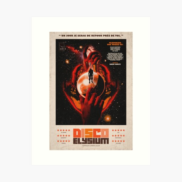 Item preview, Disco Elysium One Sheet designed and sold by fragiledesignco.