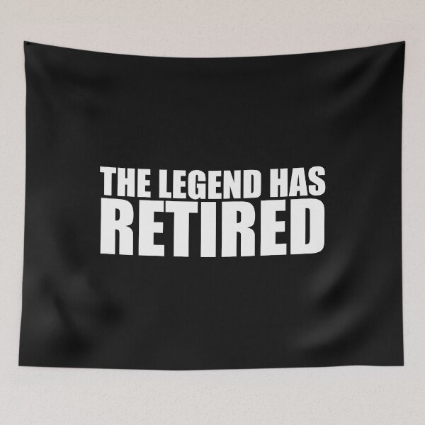 Item preview, The Legend has Retired Retiree Retirement Gift Pension designed and sold by losttribe.