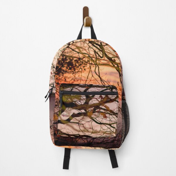 Item preview, Orange Beech Tree Sunset designed and sold by FOLK ART FUSION by heidiannemorris.
