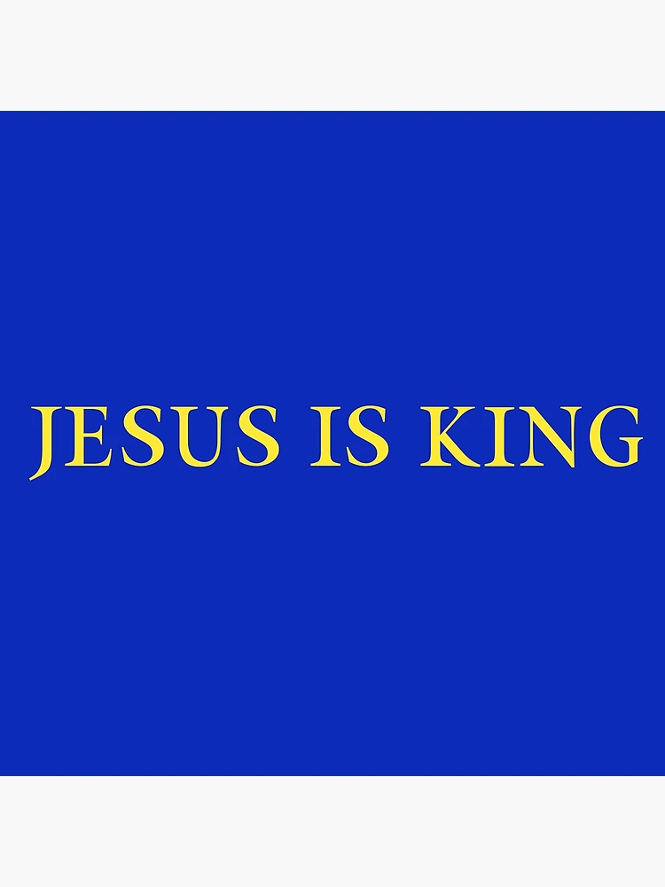 Kanye West Jesus is King ポスター Kanye West 'Jesus Is King' Poster – The Indie Planet
