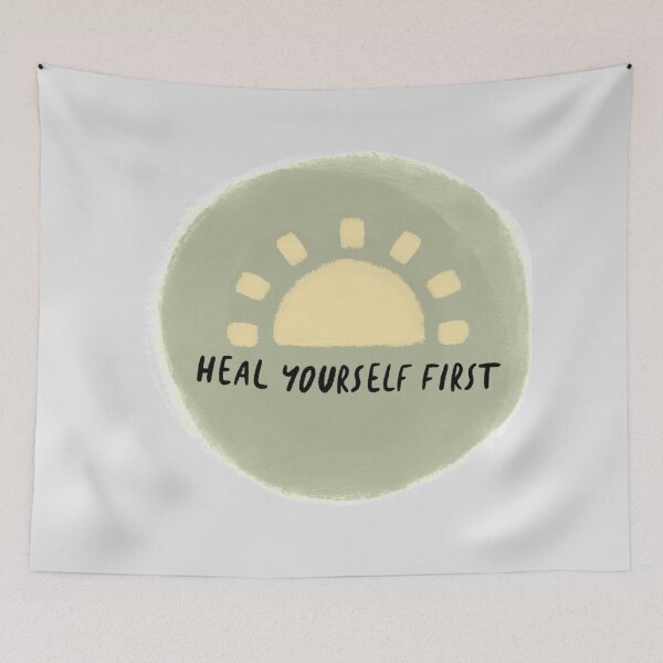Item preview, Heal yourself first  designed and sold by rumbie.