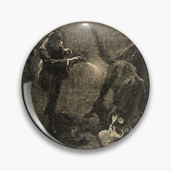 Item preview, Sherlock Holmes - Hound Of The Baskervilles (Vintage Illustration) designed and sold by CrimeLab.