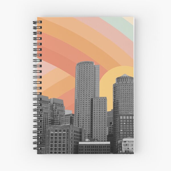 Aperçu de l'œuvre Sky Skyscraper Rainbow Sky créée et vendue par idovedesign.