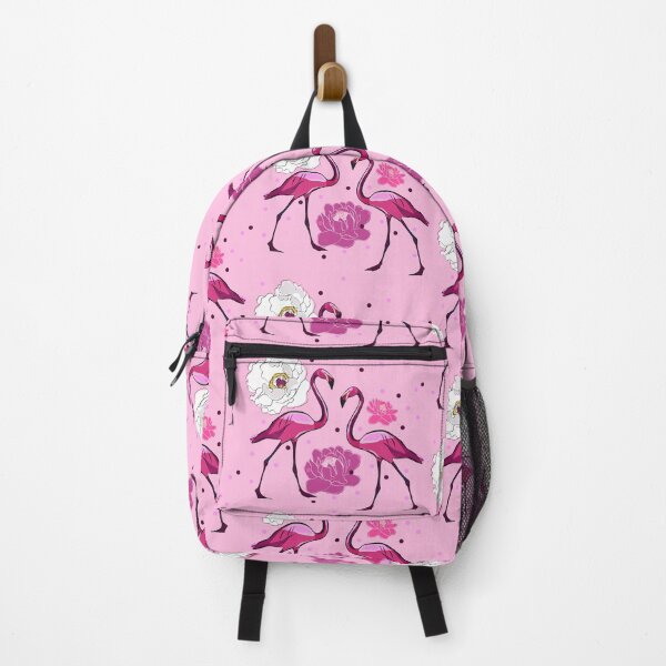 Item preview, Flamingos and flowers designed and sold by Artdroid.