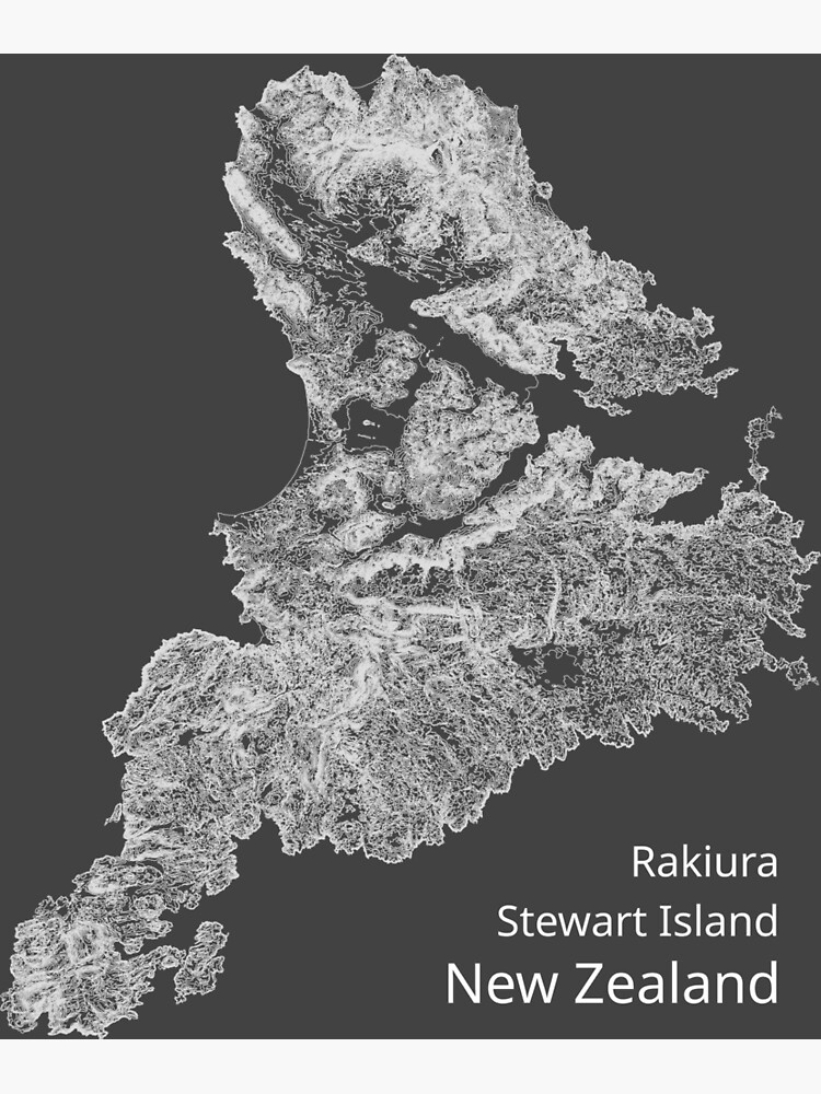 "Stewart Island New Zealand" Art Print for Sale by d3noob Redbubble