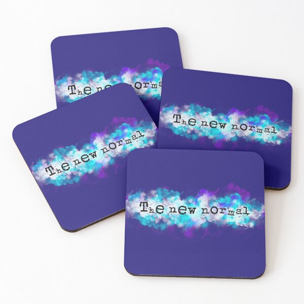 Item preview, Copy of  The new normal - Blue and Purple designed and sold by Pickle-Lily.