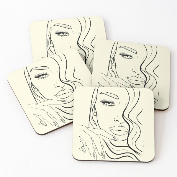 Item preview, Girl woman face lips designed and sold by JarmilaRaja.