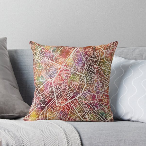 Item preview, Brussels map designed and sold by MapMapMaps.