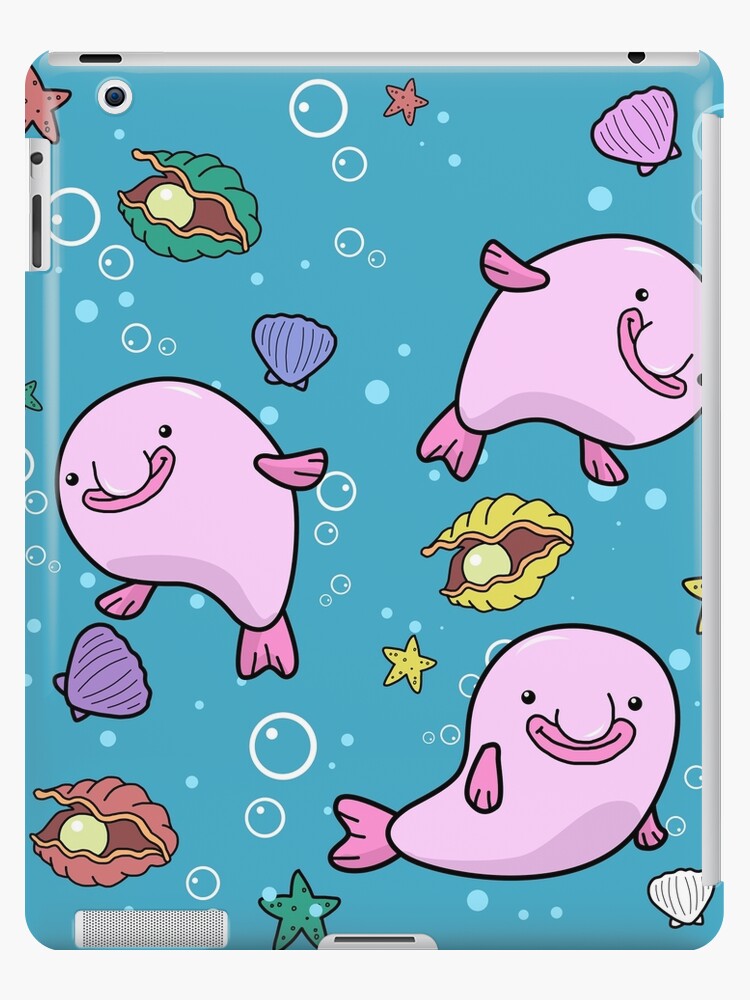 Types Of Blobfish Gift Girls Boys Underwater Blobfish iPad Case & Skin for  Sale by DSWShirts