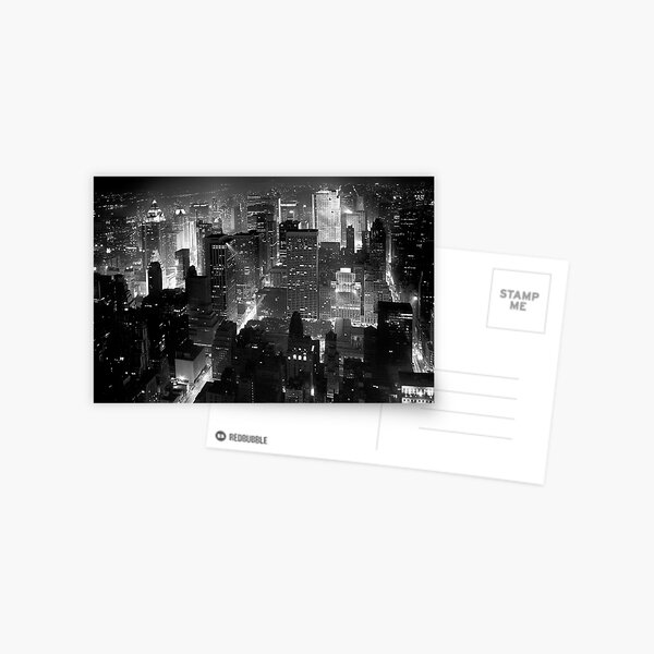 Sleepless In Manhattan Postcard