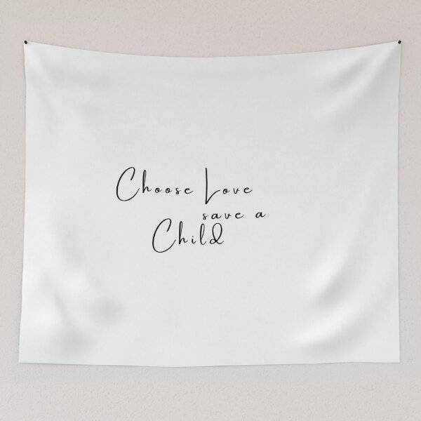 Item preview, choose love save a child  designed and sold by Designs That Speak ✨.