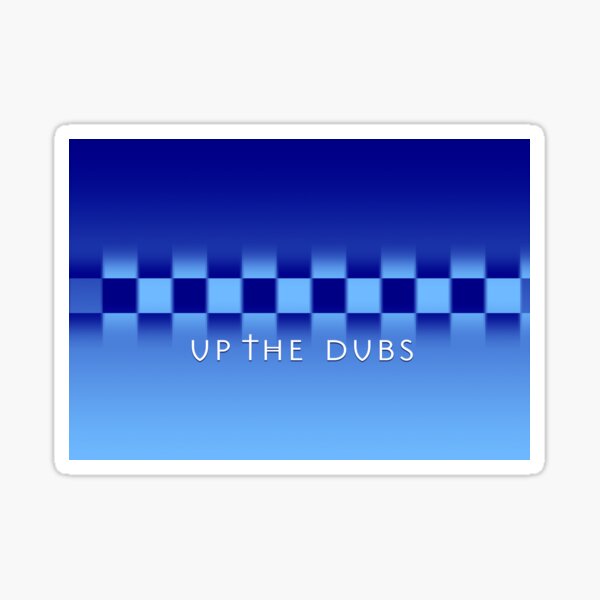 Up The Dubs! Sticker