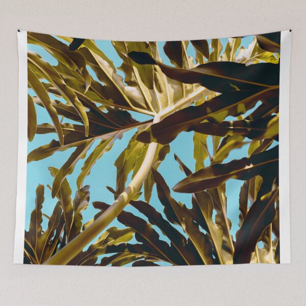 Item preview, Leaves on a blue sky designed and sold by ZazasDesigns.