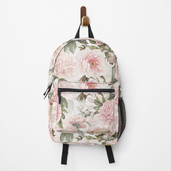 Item preview, Vintage Botanical Blush Peony Flowers Botanical Garden Pattern  designed and sold by UtArt.