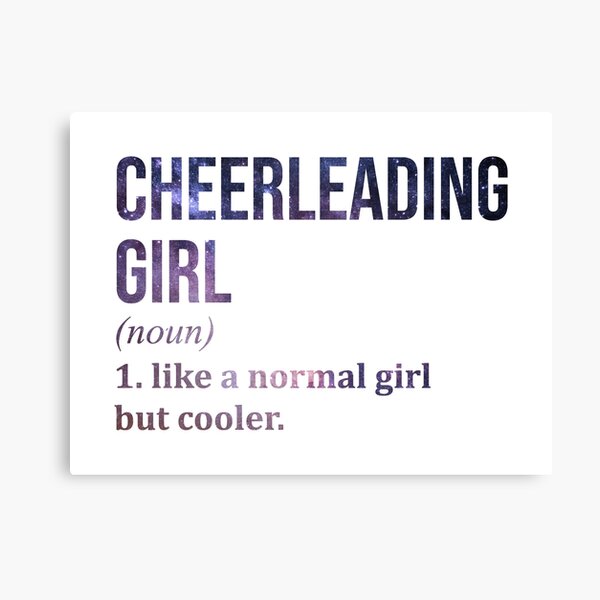 Cheerleading Canvas Prints Redbubble