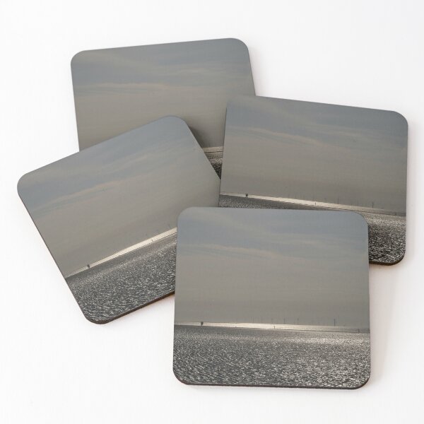 Item preview, Evening Seascape . Title Sand Sea Water.River Mersey.Estuary, Wirral, Merseyside. England. designed and sold by ALEXANDER  STEPHEN PEMBERTON.