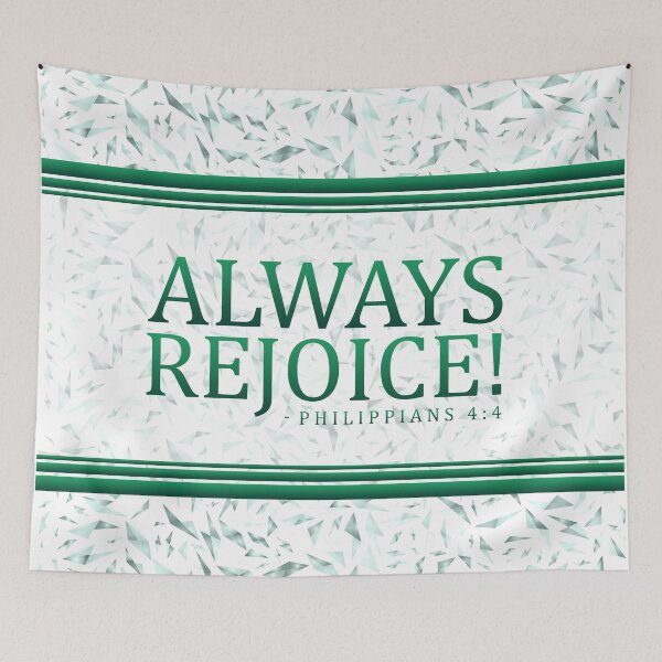 Item preview, Always Rejoice- Gradient Green designed and sold by Yesido.