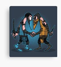 Mortal Spies Canvas Print