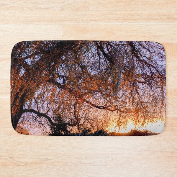 Item preview, Willow Tree Sunset designed and sold by FOLK ART FUSION by heidiannemorris.