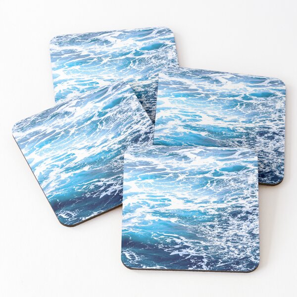 Item preview, Dark Blue Ocean Waves designed and sold by ZazasDesigns.