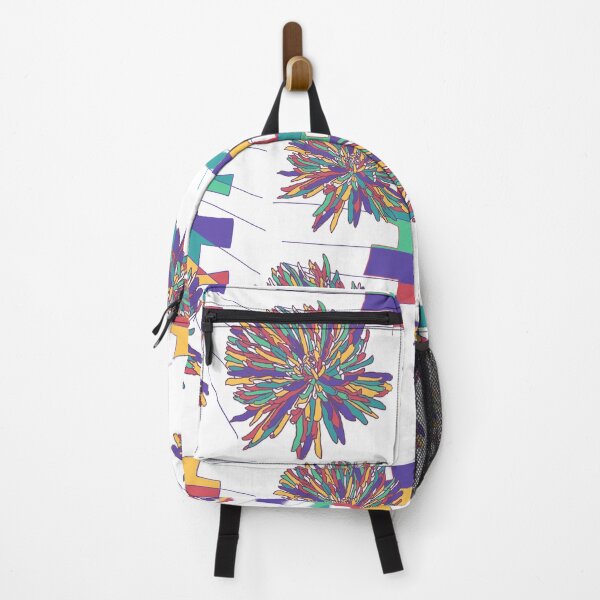 Item preview, Bold colorful summer flower abstract 2020 designed and sold by EarthyPlanty.