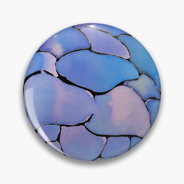 Item preview, blue succulent, black background  designed and sold by AnnaBaldon.