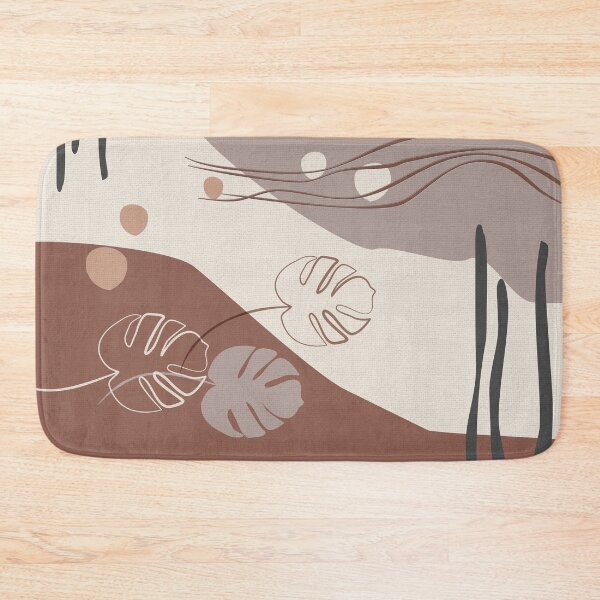 Item preview, Abstract - Go with the Flow 1 in Muted Mauve and Aubergine designed and sold by simplydesignart.