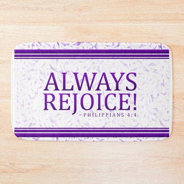 Item preview, ALWAYS REJOICE -PURPLE designed and sold by Yesido.