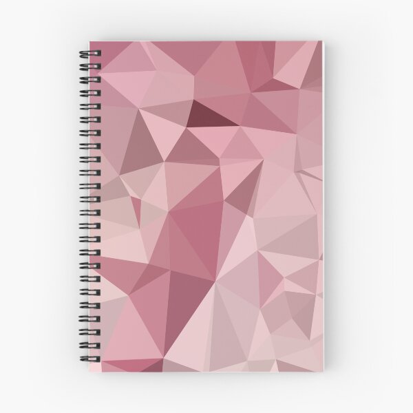 Item preview, Carnation Pink Abstract Low Polygon Background designed and sold by retrovectors.