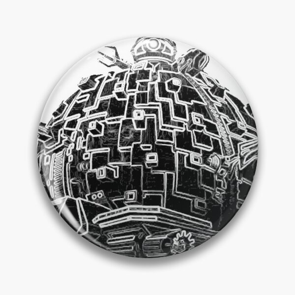 Item preview, Turtles Technodrome Grey designed and sold by Print-it-Black.